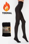 Termal Siyah Içi Polar Kışlık Esnek Külotlu Çorap Thermal