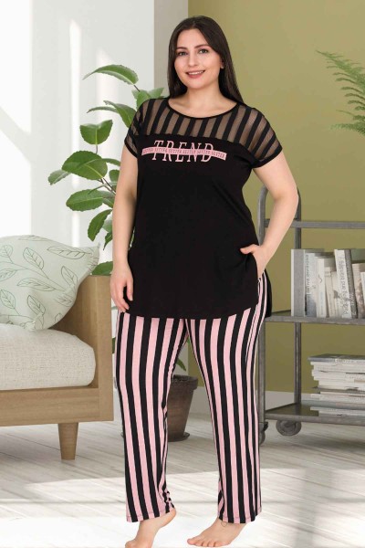 Büyük Beden Kadın Tül...